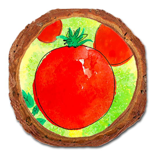 Coaster: Live Edge - Le Tomato (Pack of 5)