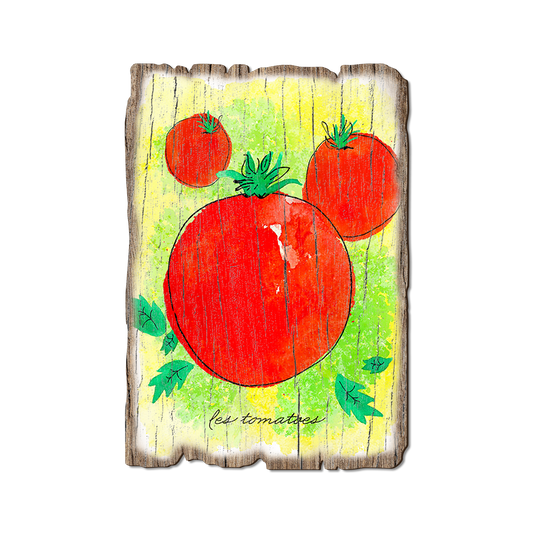 Greeting Card: Weathered Edge - Le Tomato