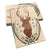 Stag Christmas - Holiday - Classic Edge Classic Edge Postcard (5pk // $2.80ea)