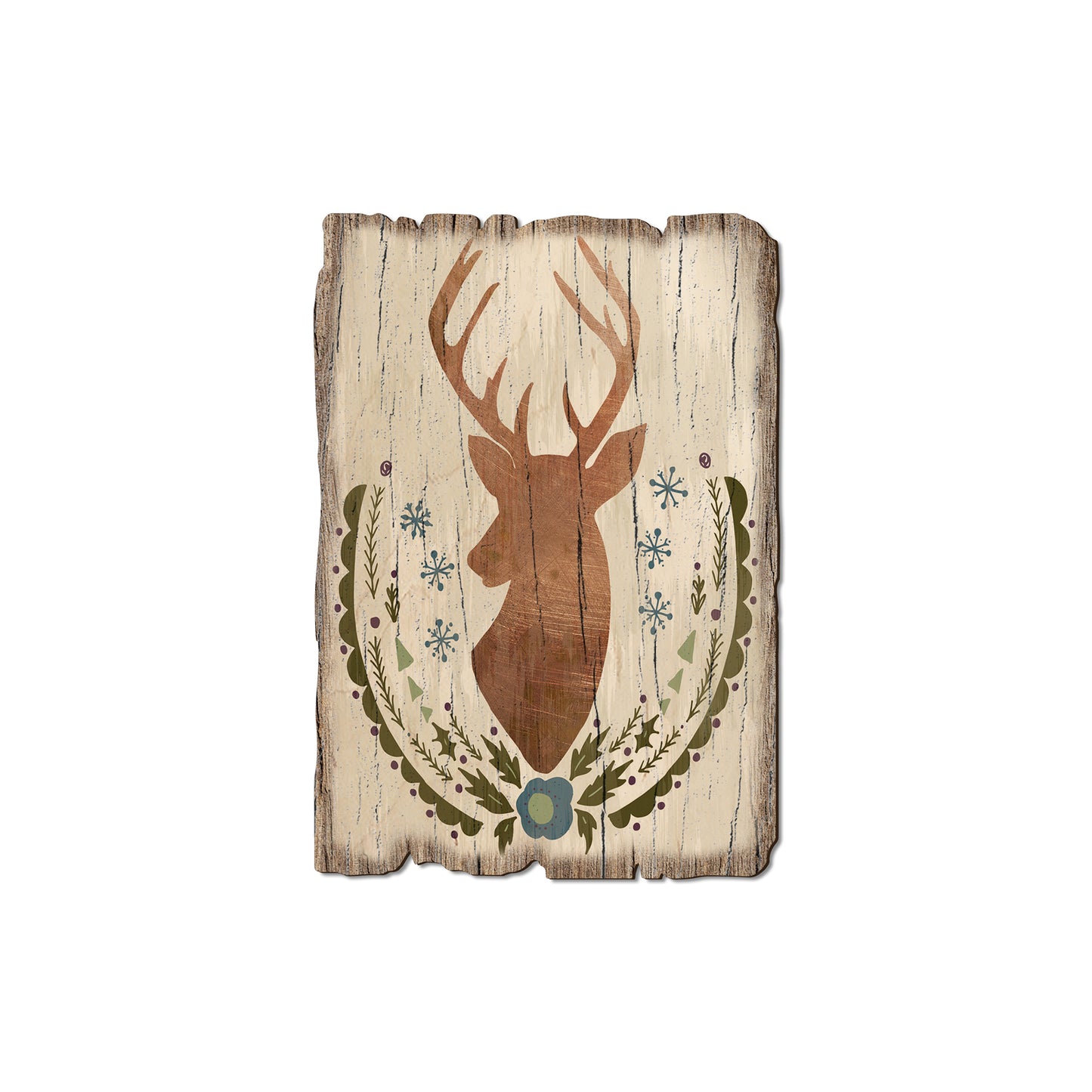 Stagg Christmas - Rustic Edge Postcards & Magnets Rustic Edge Magnet (5pk // $2.80ea)