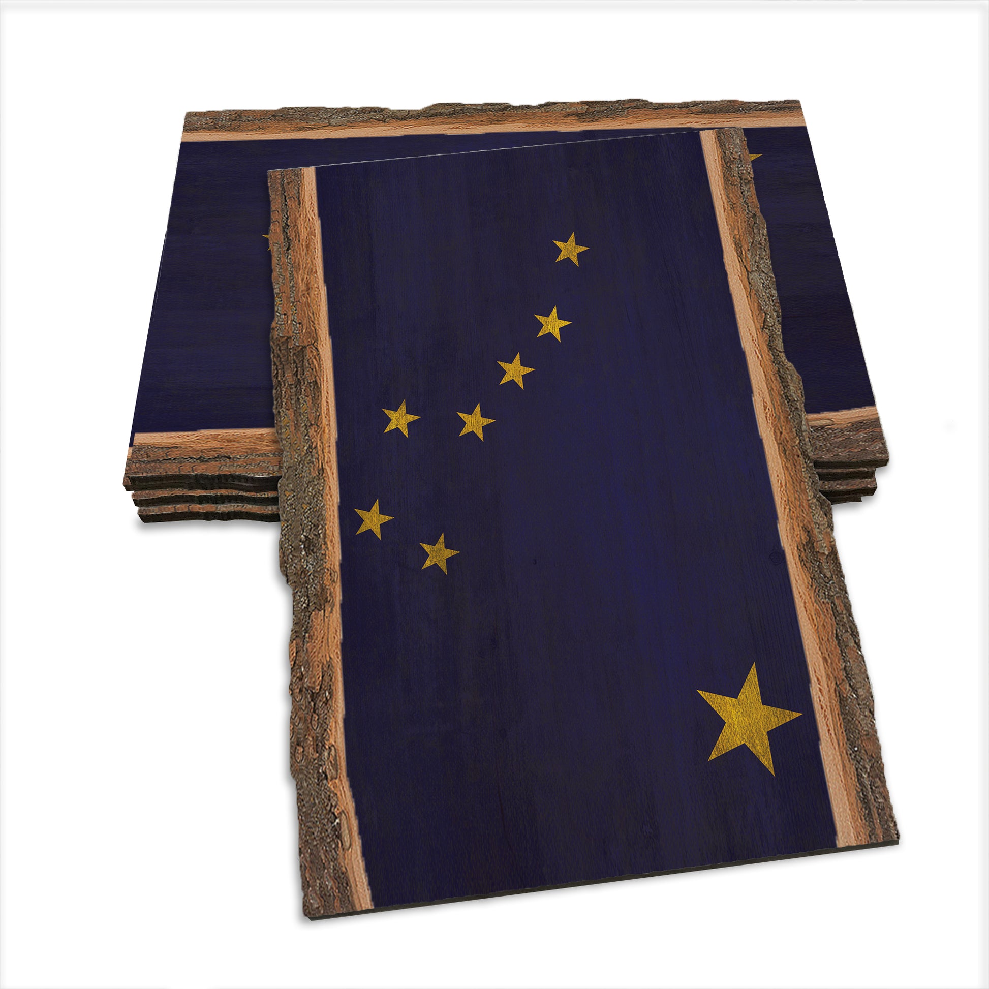Alaska State Flag - Live Edge Live Edge Postcard (5pk // $2.80ea)
