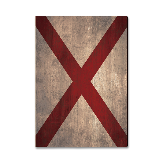 Magnet: Classic Edge - Alabama State Flag