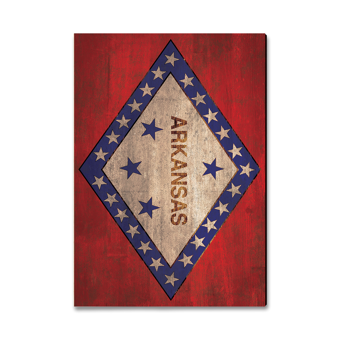 Postcard: Classic Edge - Arkansas State Flag