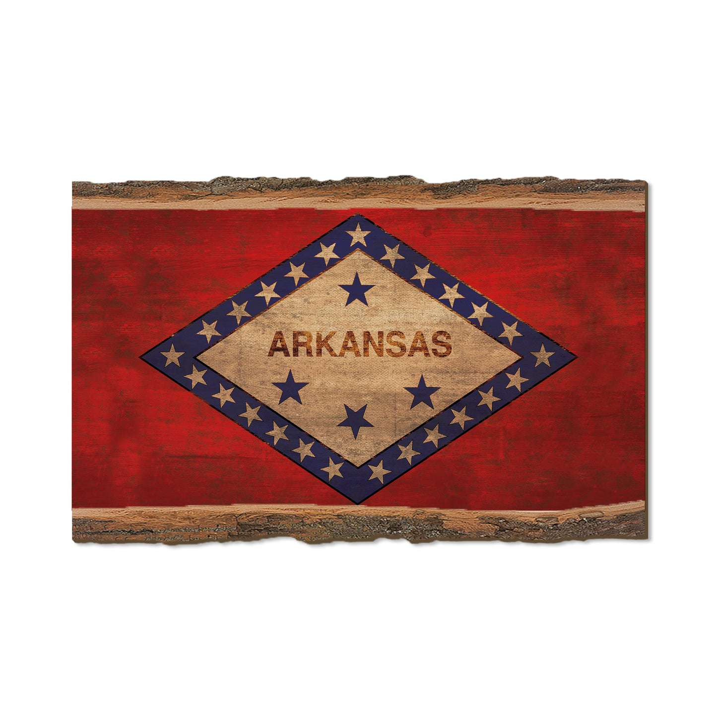 Arkansas State Flag - Live Edge Live Edge Magnet (5pk // $2.80ea)