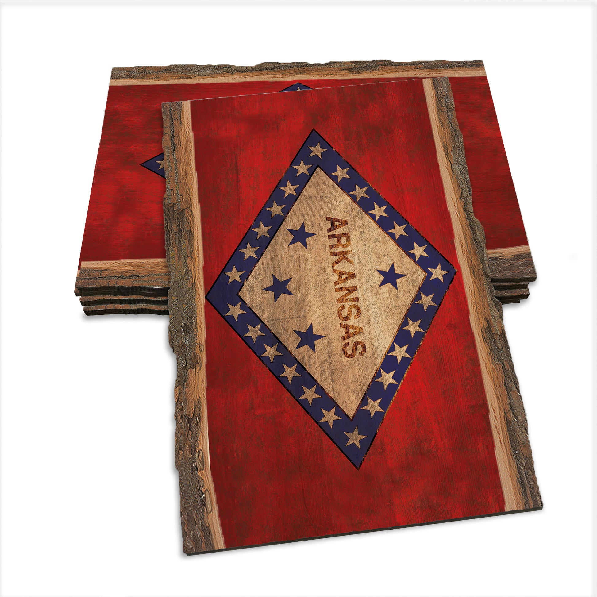 Arkansas State Flag - Live Edge Live Edge Postcard (5pk // $2.80ea)