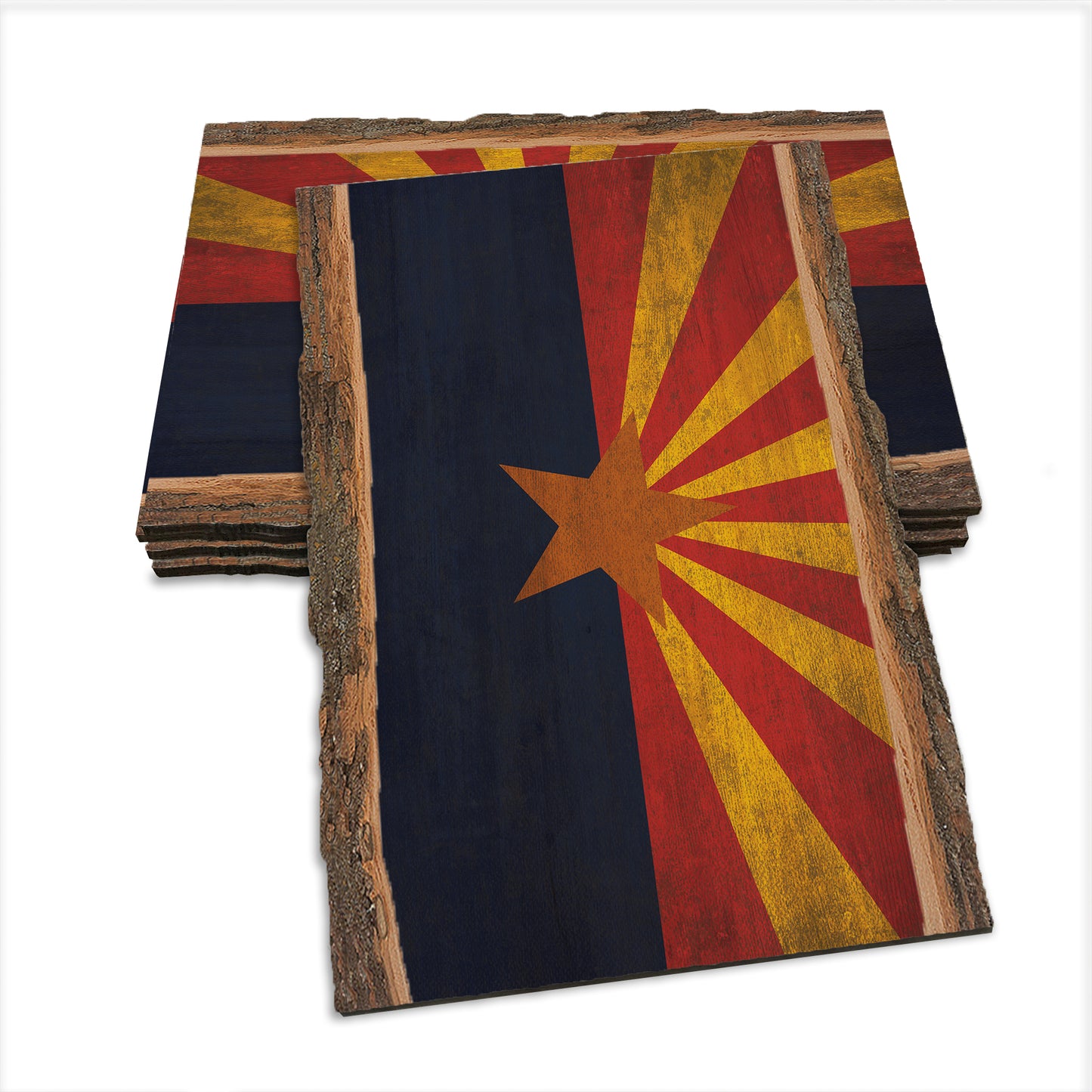 Arizona State Flag - Live Edge Live Edge Postcard (5pk // $2.80ea)