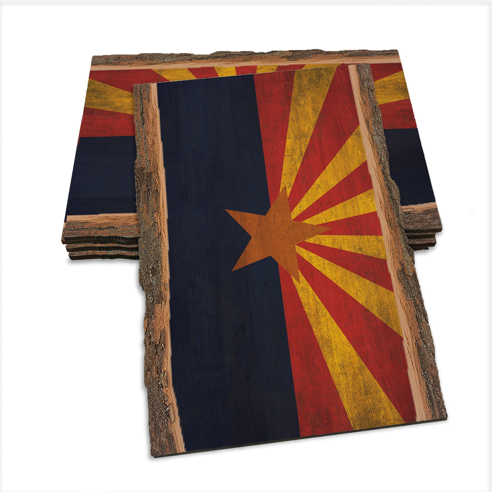 Arizona State Flag - Live Edge Live Edge Postcard (5pk // $2.80ea)