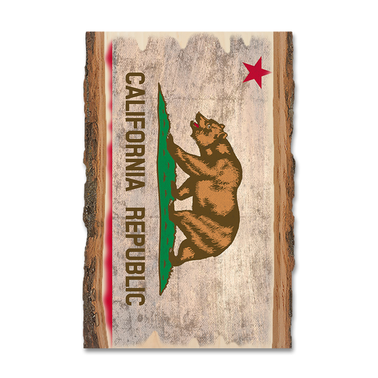 Magnet: Live Edge - California State Flag