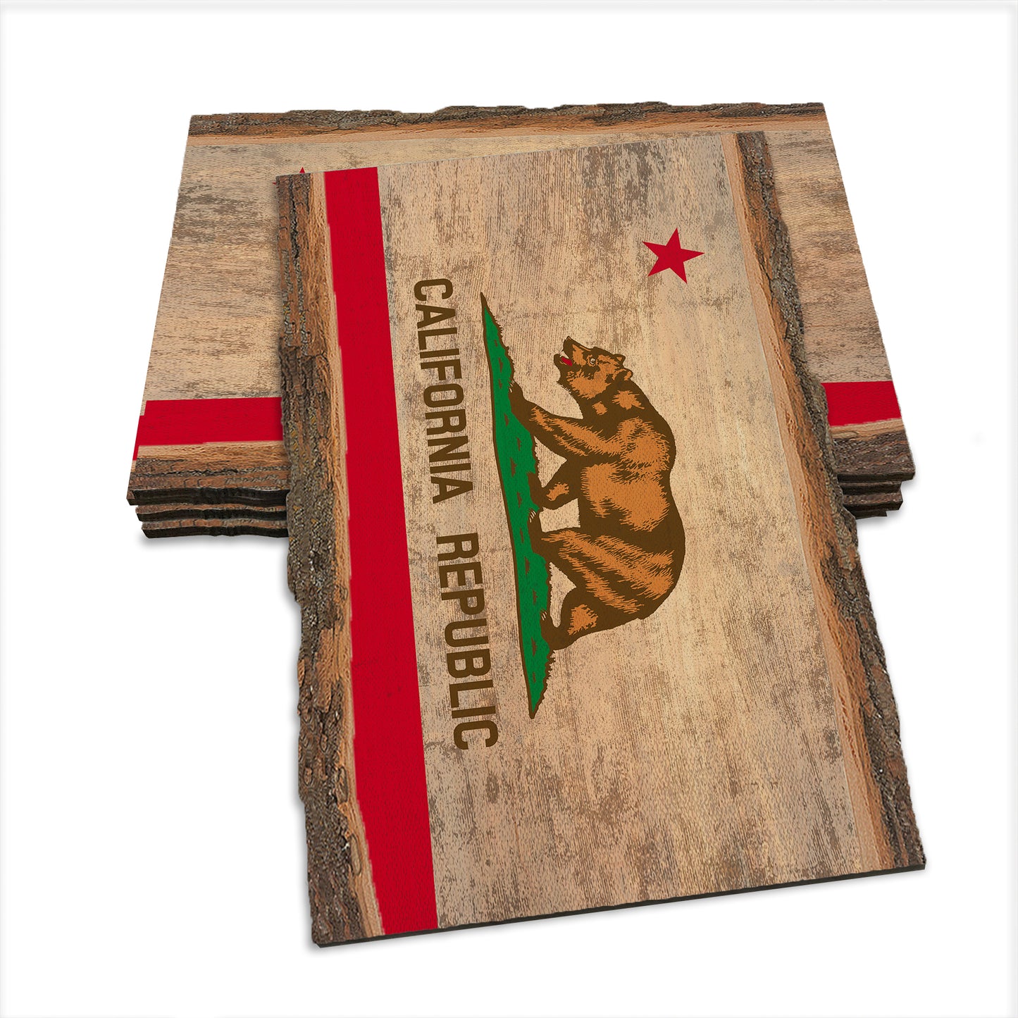 California State Flag - Live Edge Live Edge Postcard (5pk // $2.80ea)