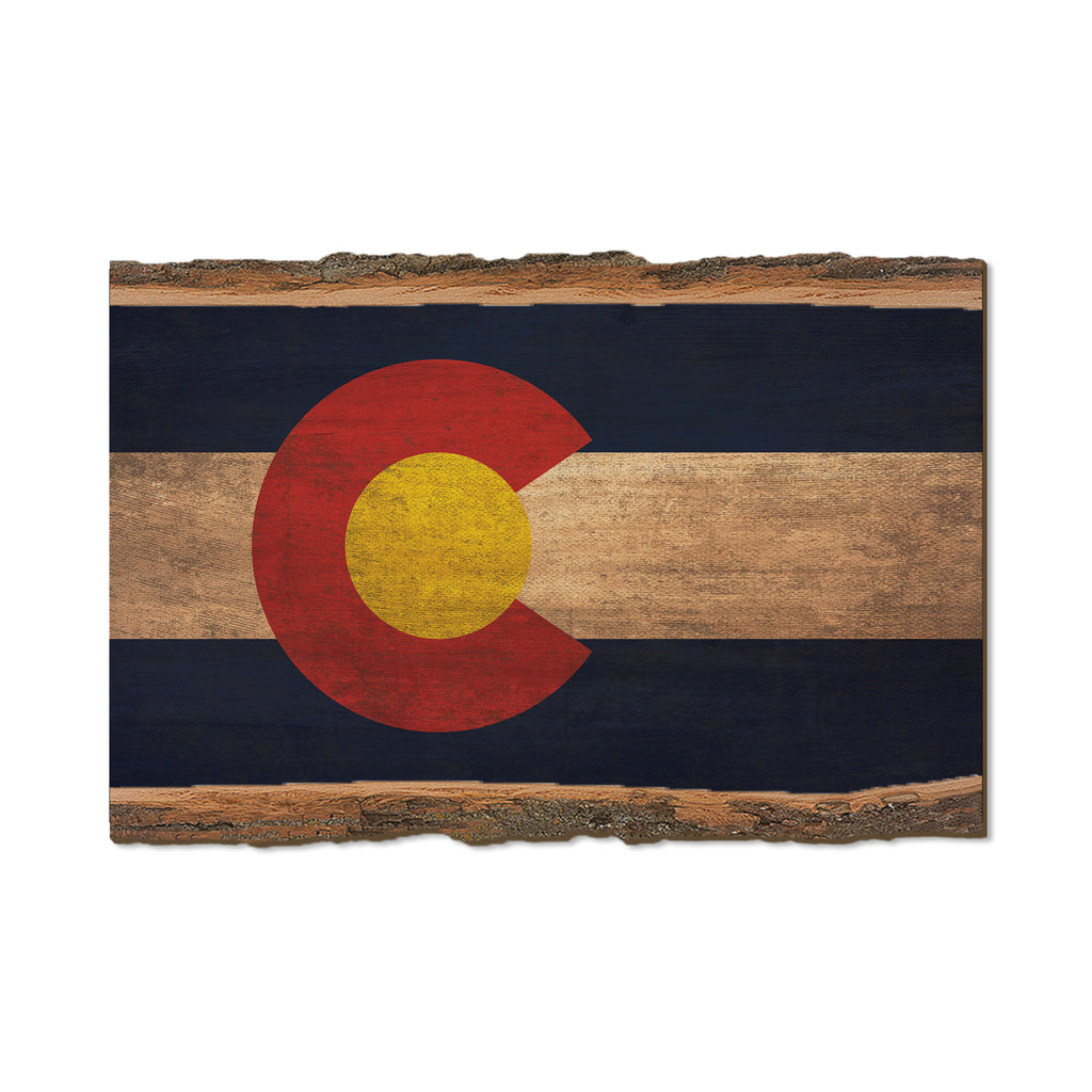 Colorado State Flag - Live Edge Live Edge Postcard (5pk // $2.80ea)