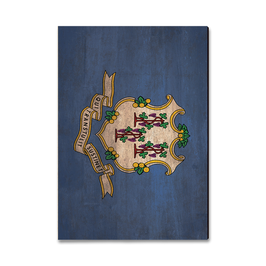 Magnet: Classic Edge - Connecticut State Flag