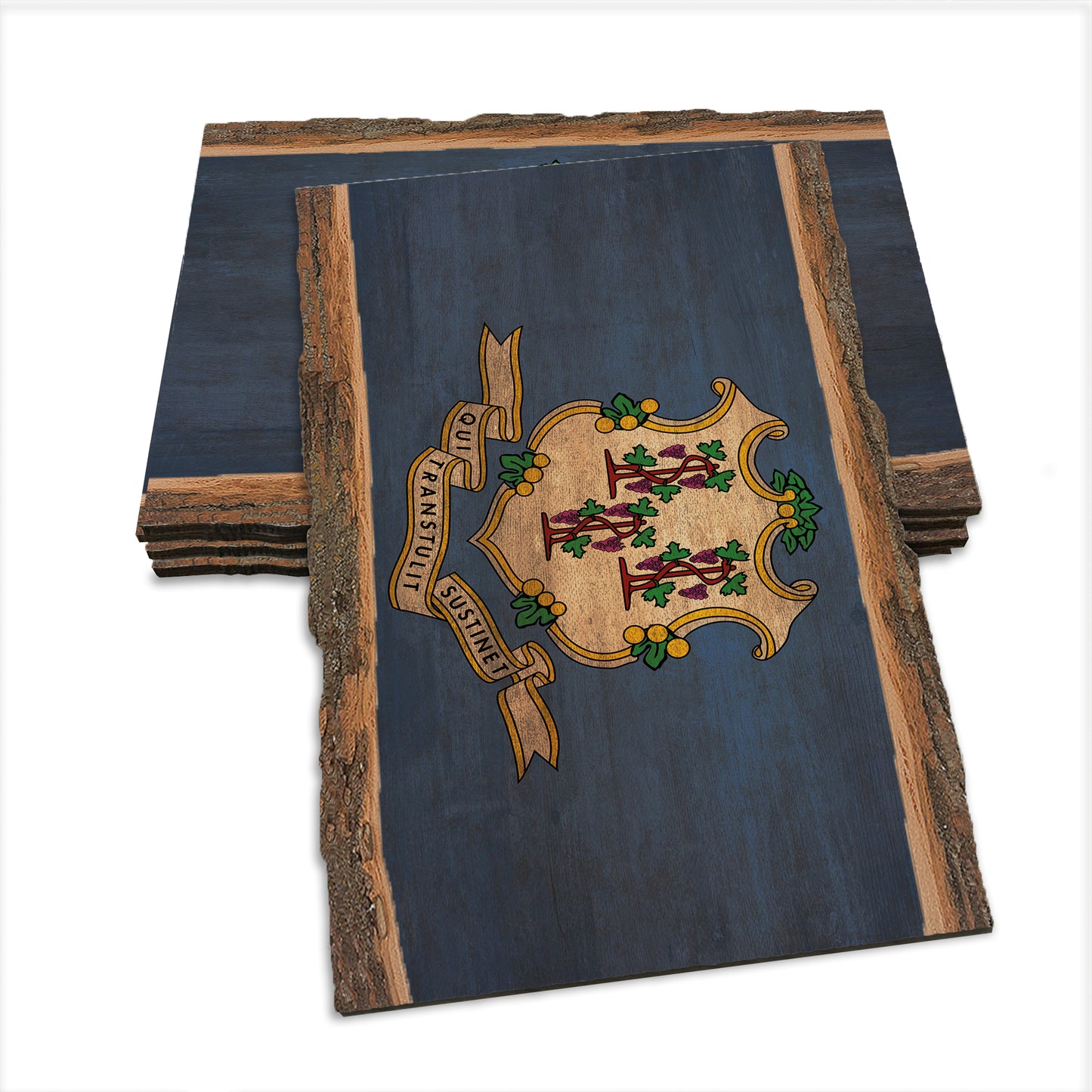 Connecticut State Flag - Live Edge Live Edge Postcard (5pk // $2.80ea)