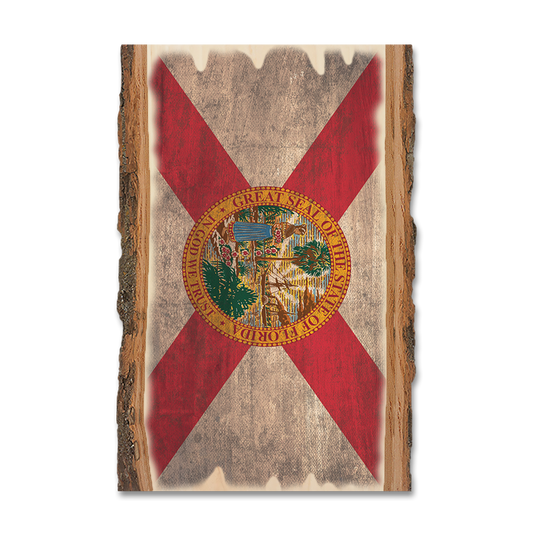 Magnet: Live Edge - Florida State Flag