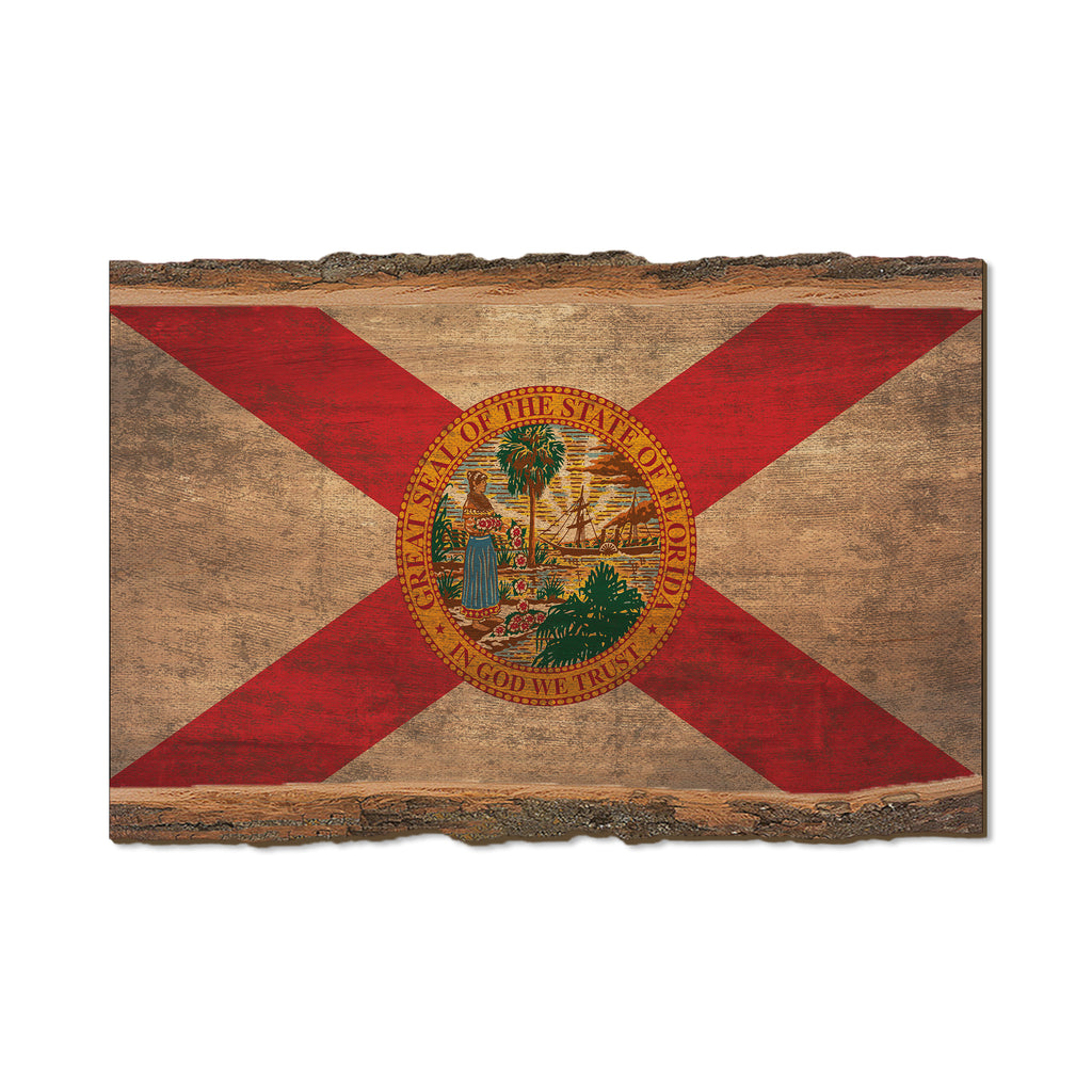 Florida State Flag - Live Edge Live Edge Postcard (5pk // $2.80ea)