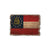 Georgia State Flag - Weathered Edge Rustic Edge Magnet (5pk // $2.80ea)