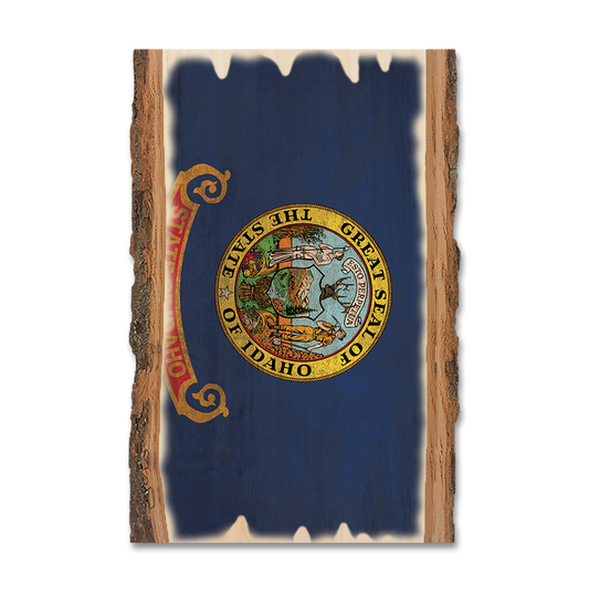 Magnet: Live Edge - Idaho State Flag