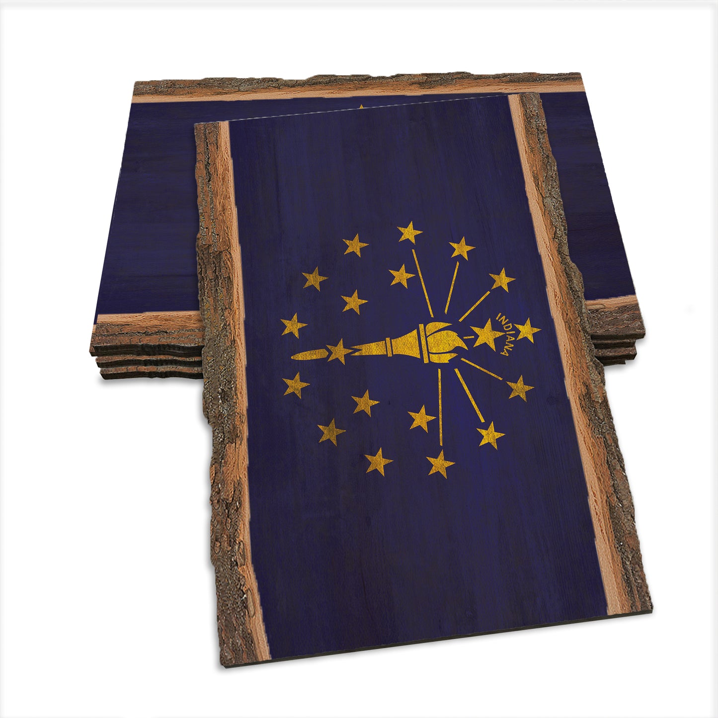 Indiana State Flag - Live Edge Live Edge Postcard (5pk // $2.80ea)