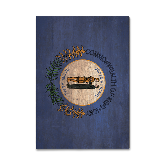 Greeting Card: Classic Edge - Kentucky State Flag