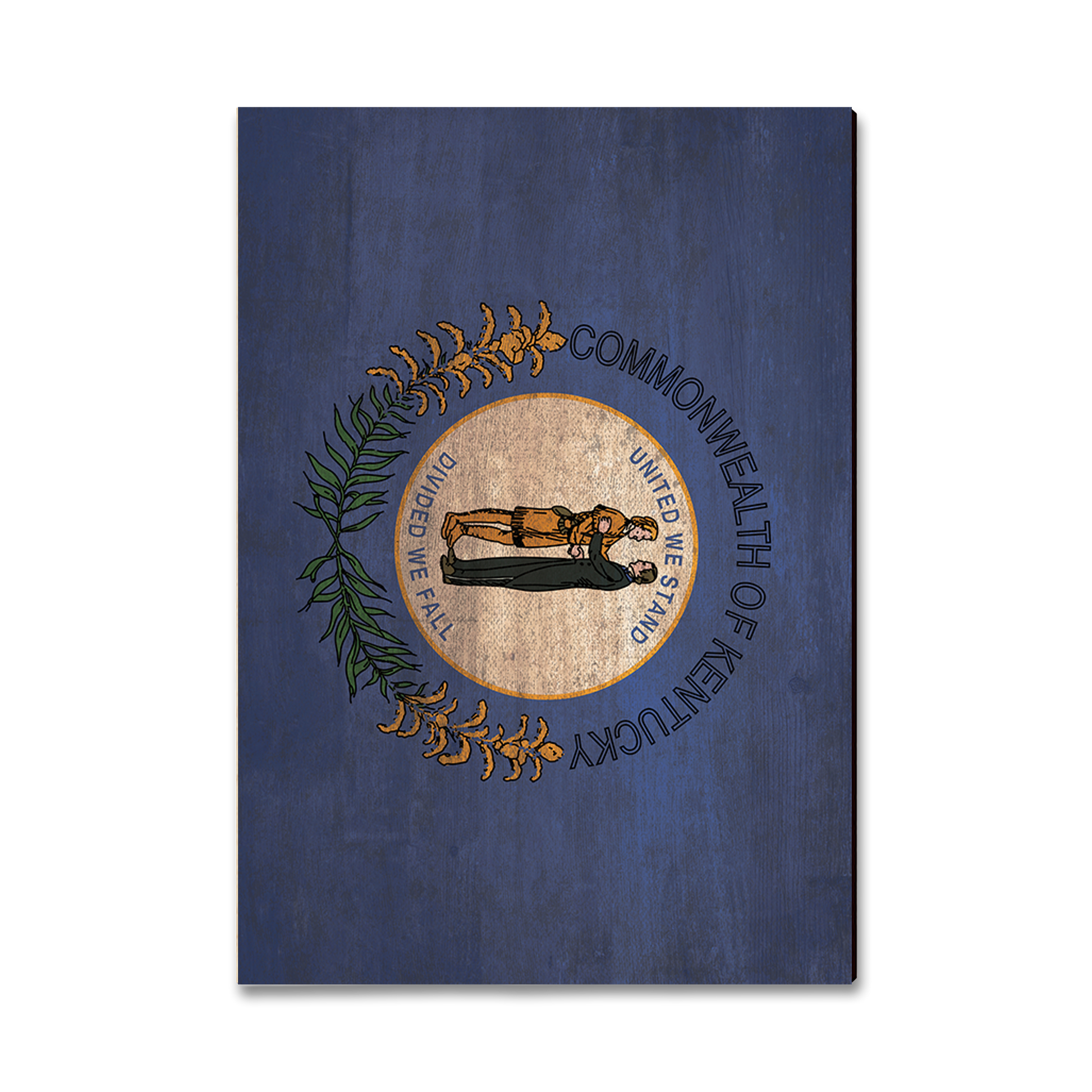 Postcard: Classic Edge - Kentucky State Flag