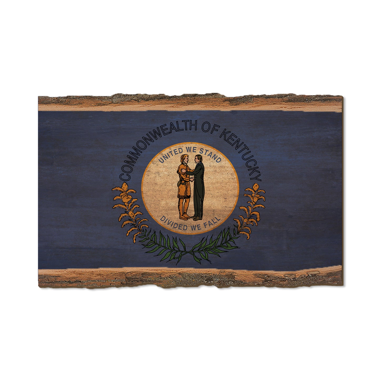 Kentucky State Flag - Live Edge Live Edge Magnet (5pk // $2.80ea)