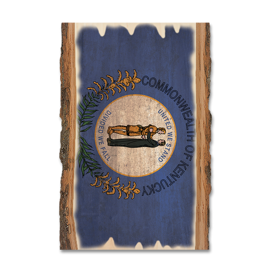Magnet: Live Edge - Kentucky State Flag