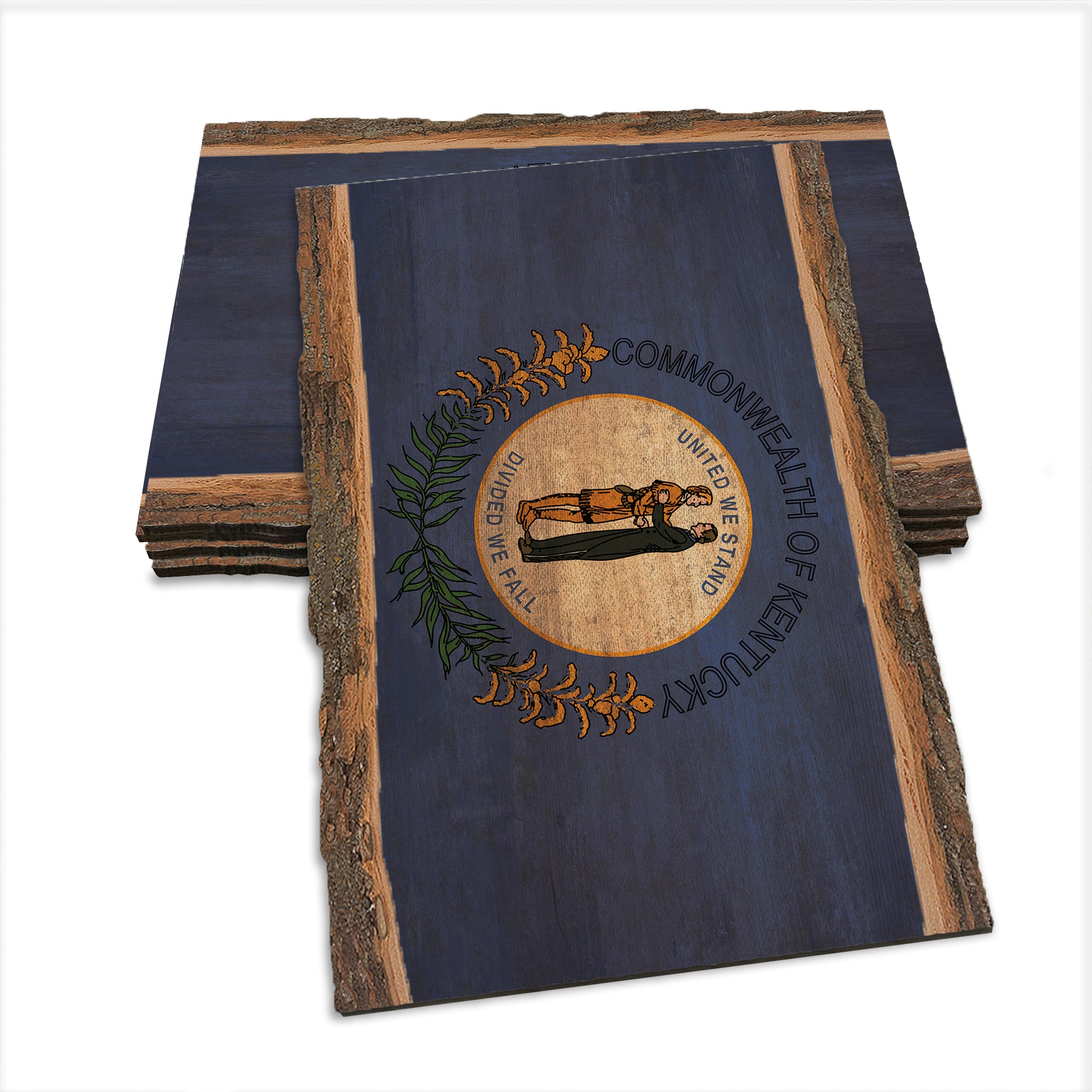 Kentucky State Flag - Live Edge Live Edge Postcard (5pk // $2.80ea)