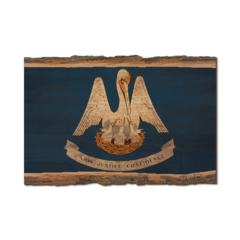 Louisiana State Flag - Live Edge Live Edge Postcard (5pk // $2.80ea)