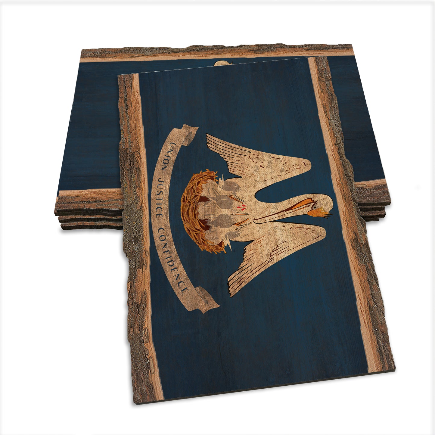 Louisiana State Flag - Live Edge Live Edge Postcard (5pk // $2.80ea)