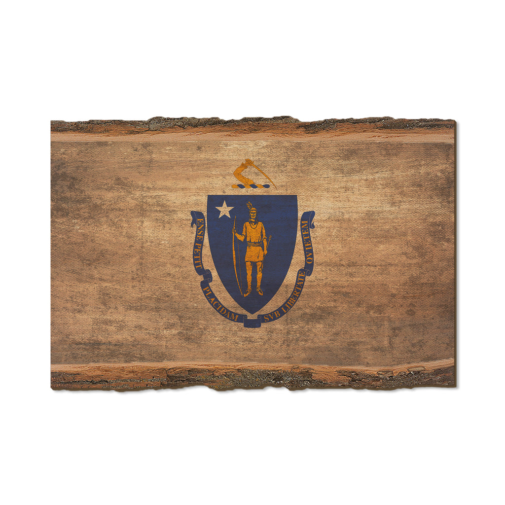 Massachusetts State Flag - Live Edge Live Edge Postcard (5pk // $2.80ea)