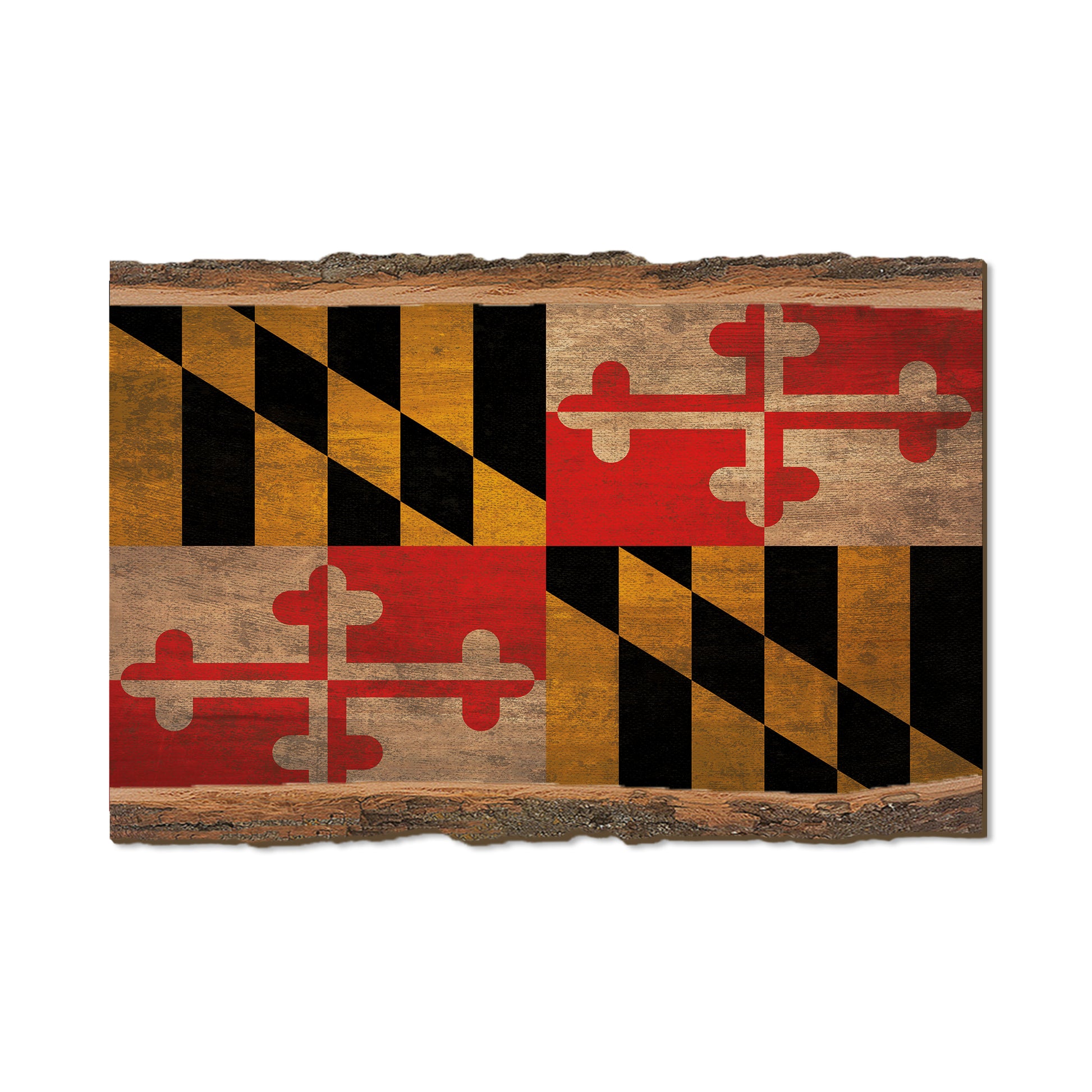 Maryland State Flag - Live Edge Live Edge Postcard (5pk // $2.80ea)