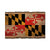 Maryland State Flag - Live Edge Live Edge Postcard (5pk // $2.80ea)