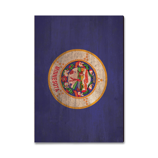 Magnet: Classic Edge - Minnesota State Flag