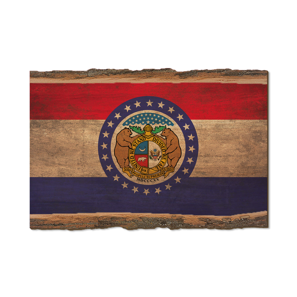 Missouri State Flag - Live Edge Live Edge Postcard (5pk // $2.80ea)