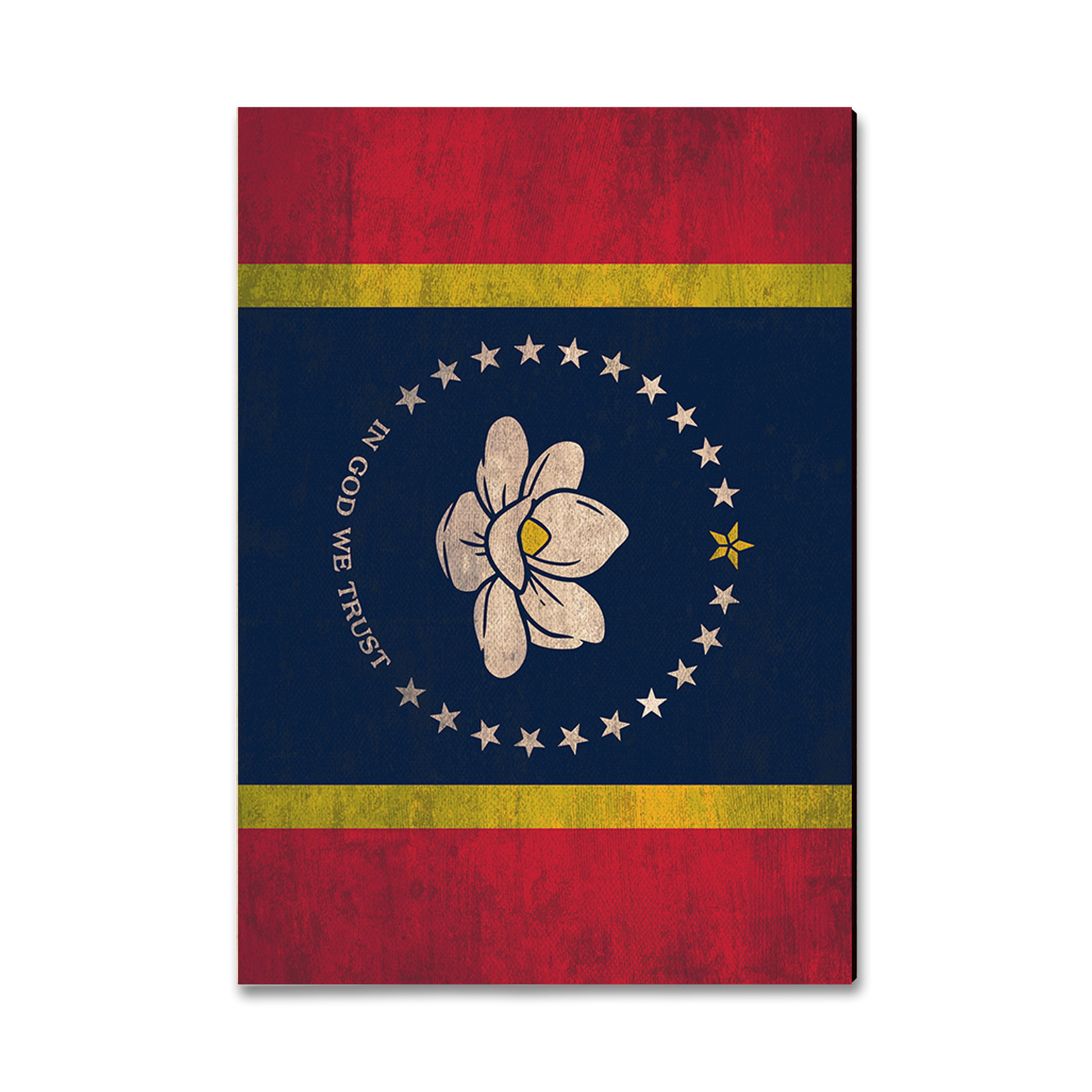 Magnet: Classic Edge - Mississippi State Flag