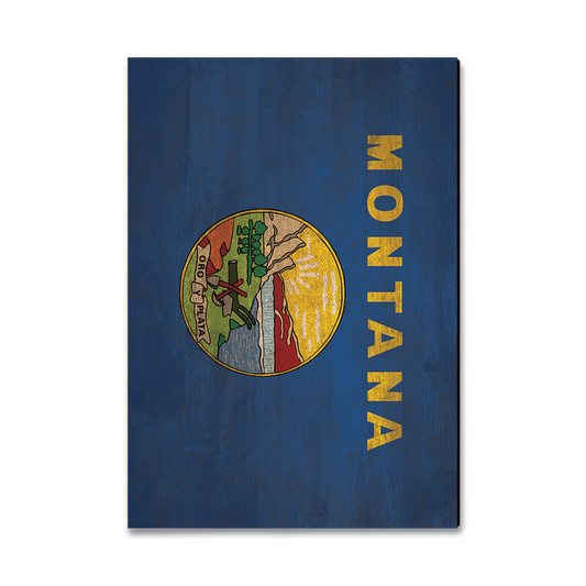 Magnet: Classic Edge - Montana State Flag