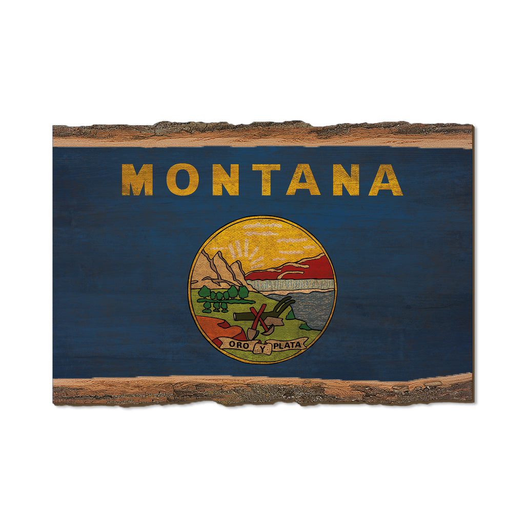 Montana State Flag - Live Edge Live Edge Postcard (5pk // $2.80ea)