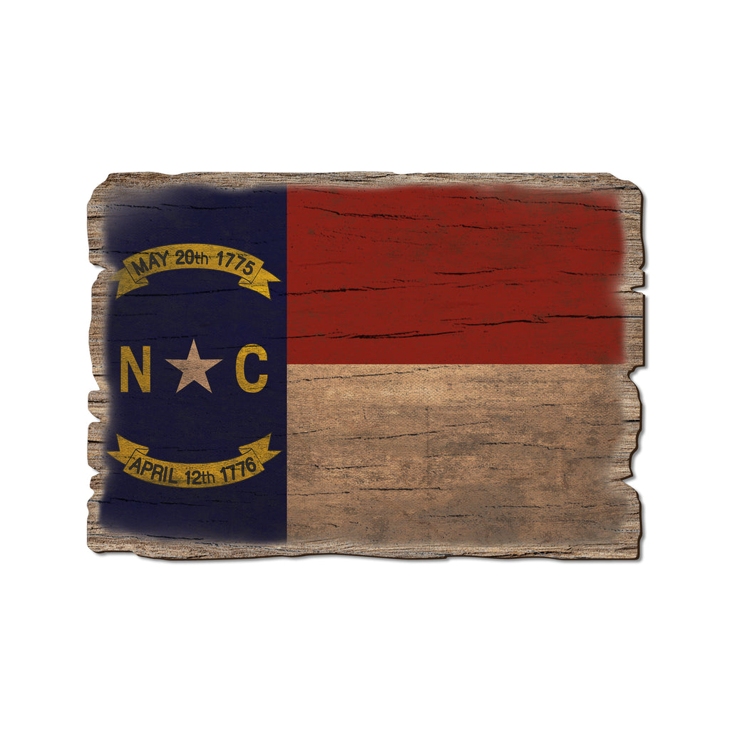 North Carolina State Flag - Weathered Edge Rustic Edge Postcard (5pk // $2.80ea)