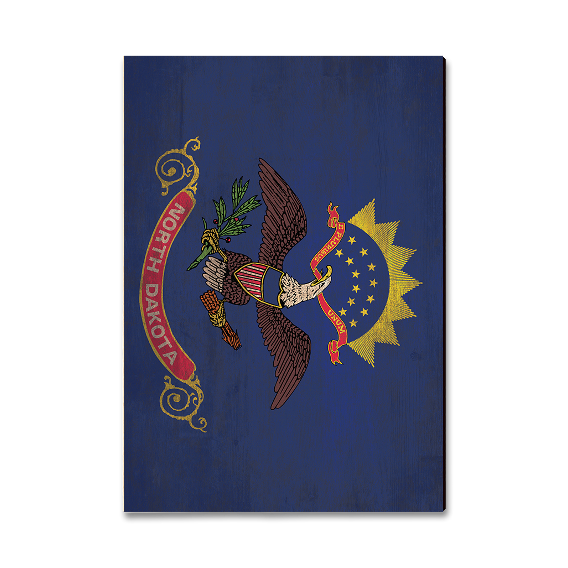 Magnet: Classic Edge - North Dakota State Flag