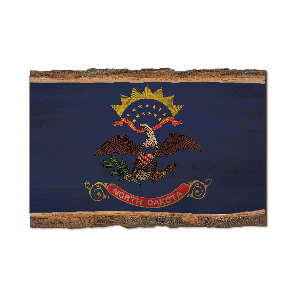 North Dakota State Flag - Live Edge Live Edge Postcard (5pk // $2.80ea)