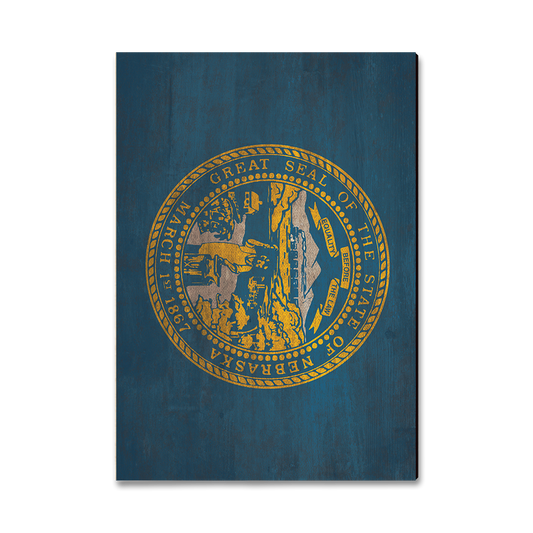 Magnet: Classic Edge - Nebraska State Flag