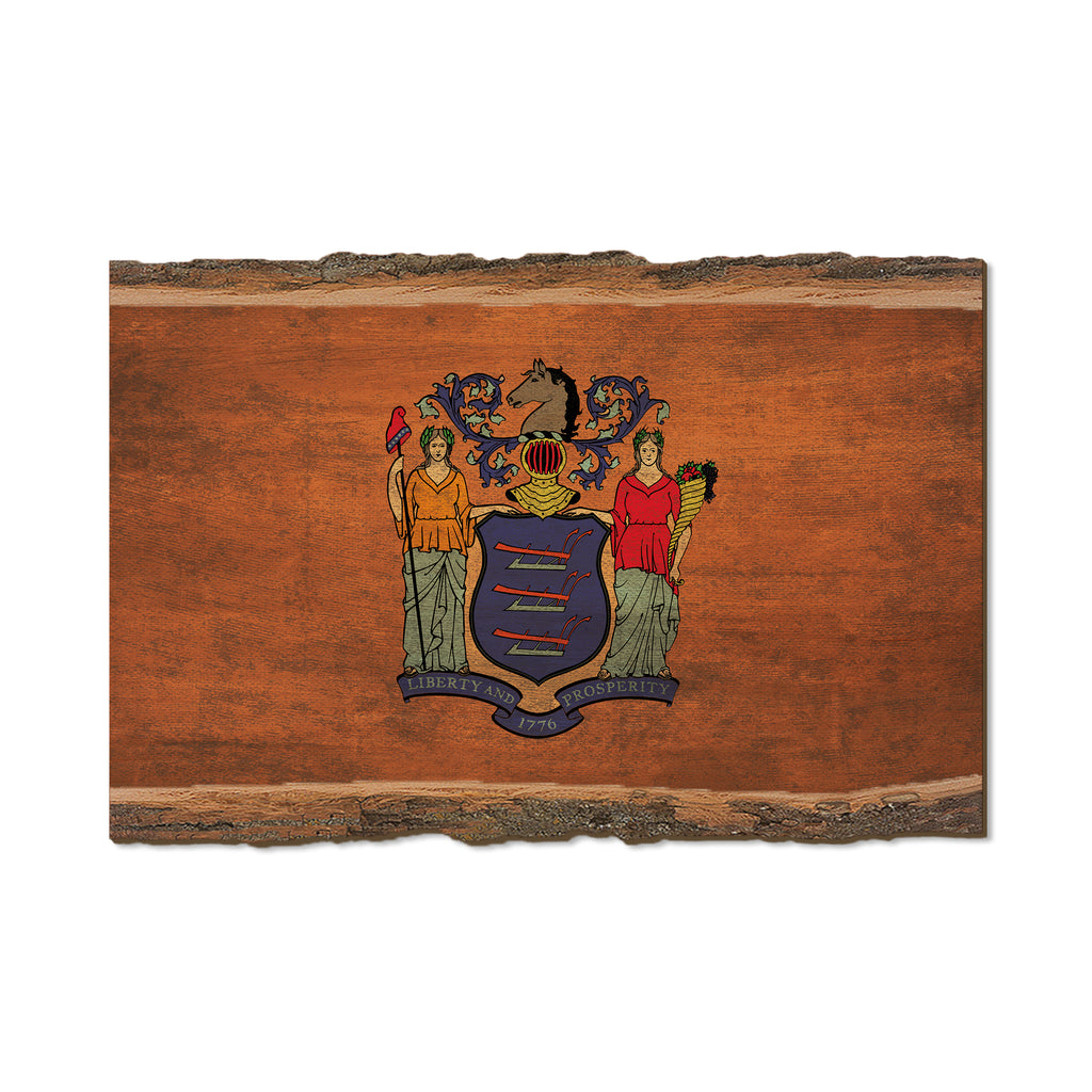 New Jersey State Flag - Live Edge Live Edge Postcard (5pk // $2.80ea)