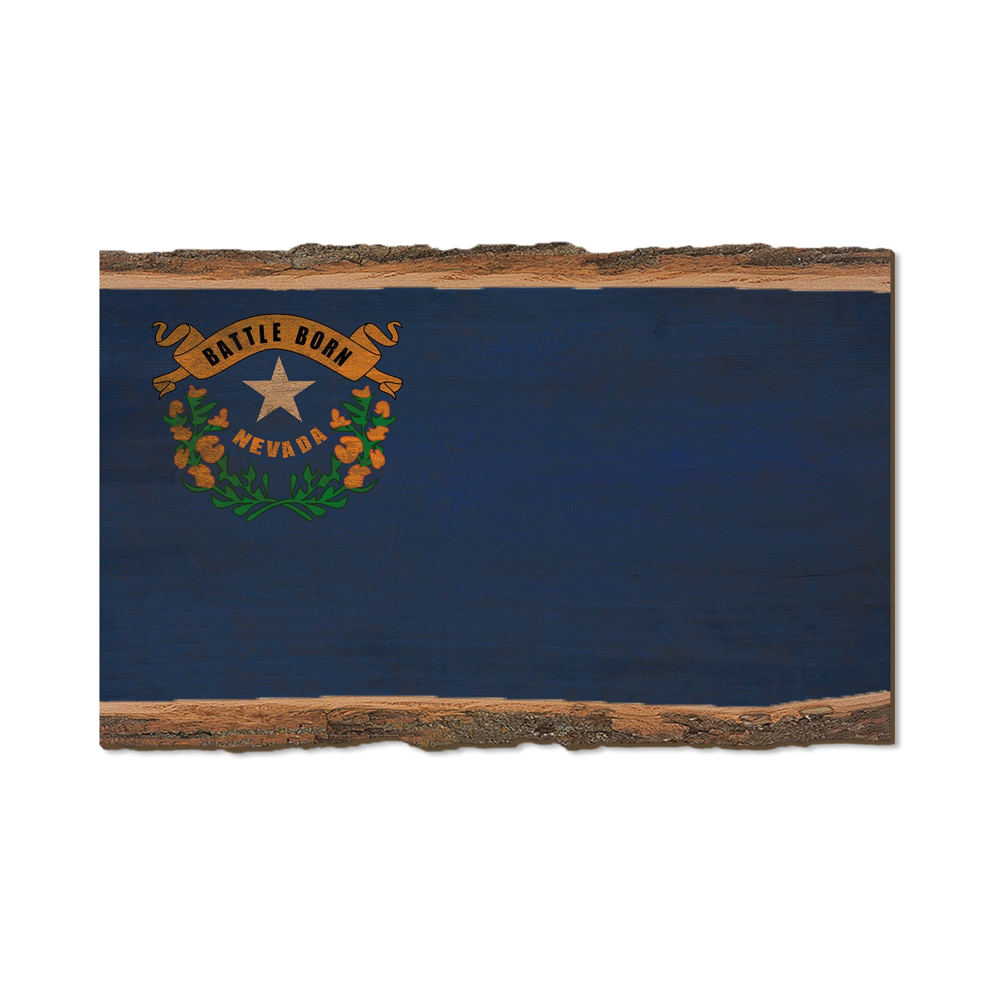 Nevada State Flag - Live Edge Live Edge Magnet (5pk // $2.80ea)