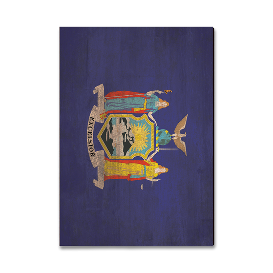 Magnet: Classic Edge - New York State Flag