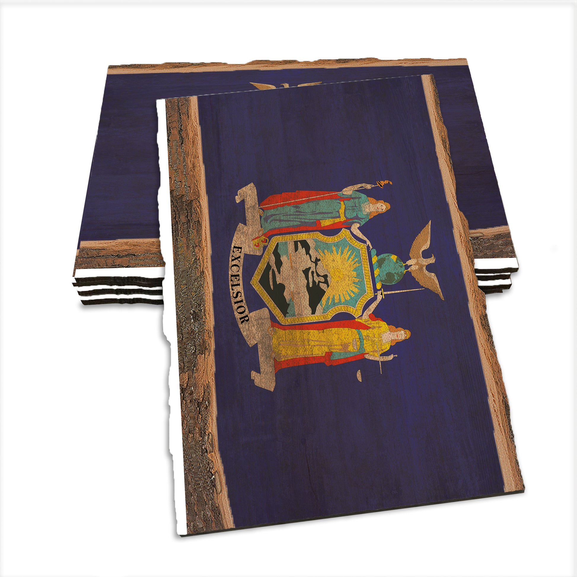 New York State Flag - Live Edge Live Edge Postcard (5pk // $2.80ea)