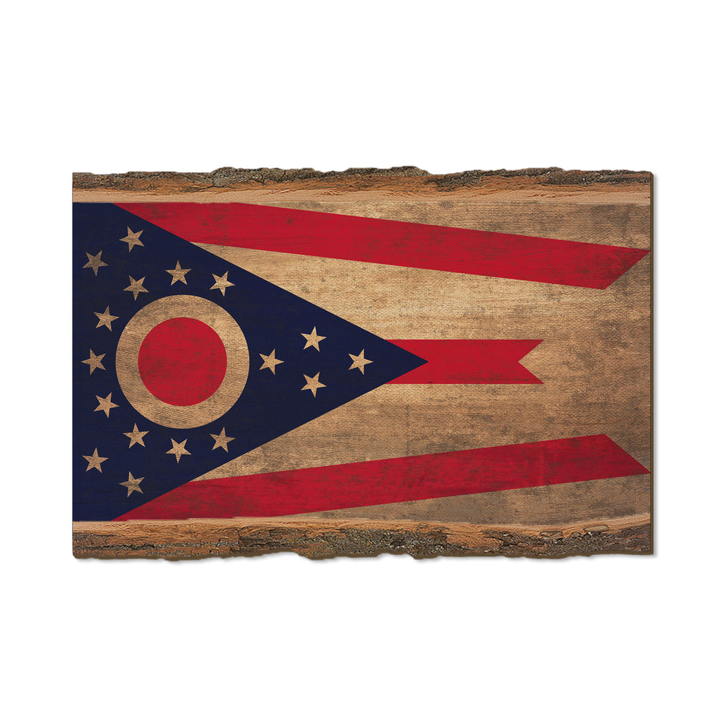 Ohio State Flag - Live Edge Live Edge Postcard (5pk // $2.80ea)