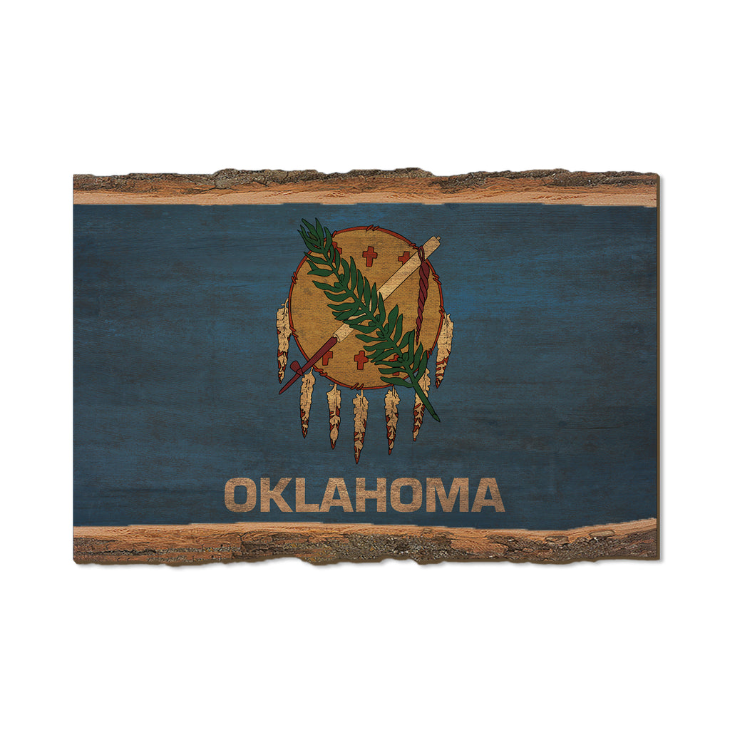Oklahoma State Flag - Live Edge Live Edge Postcard (5pk // $2.80ea)
