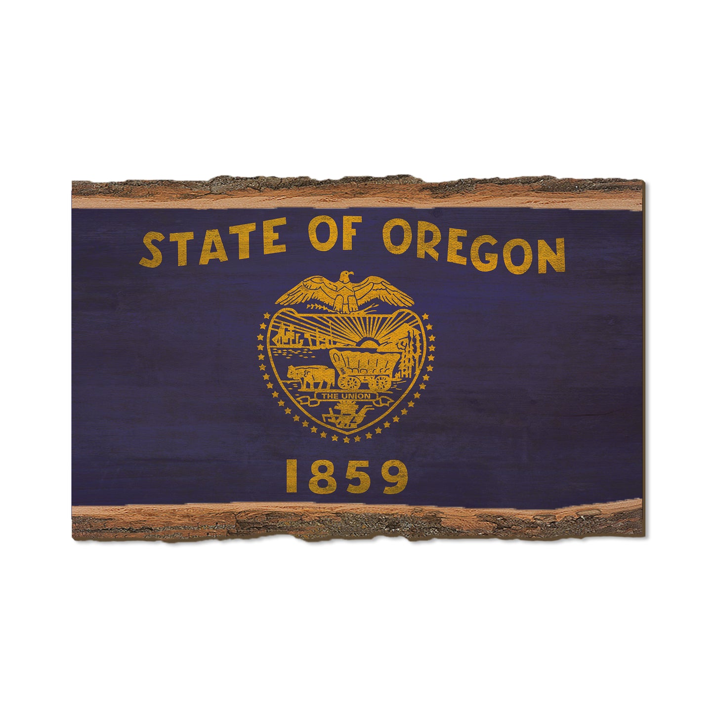 Oregon State Flag - Live Edge Live Edge Magnet (5pk // $2.80ea)