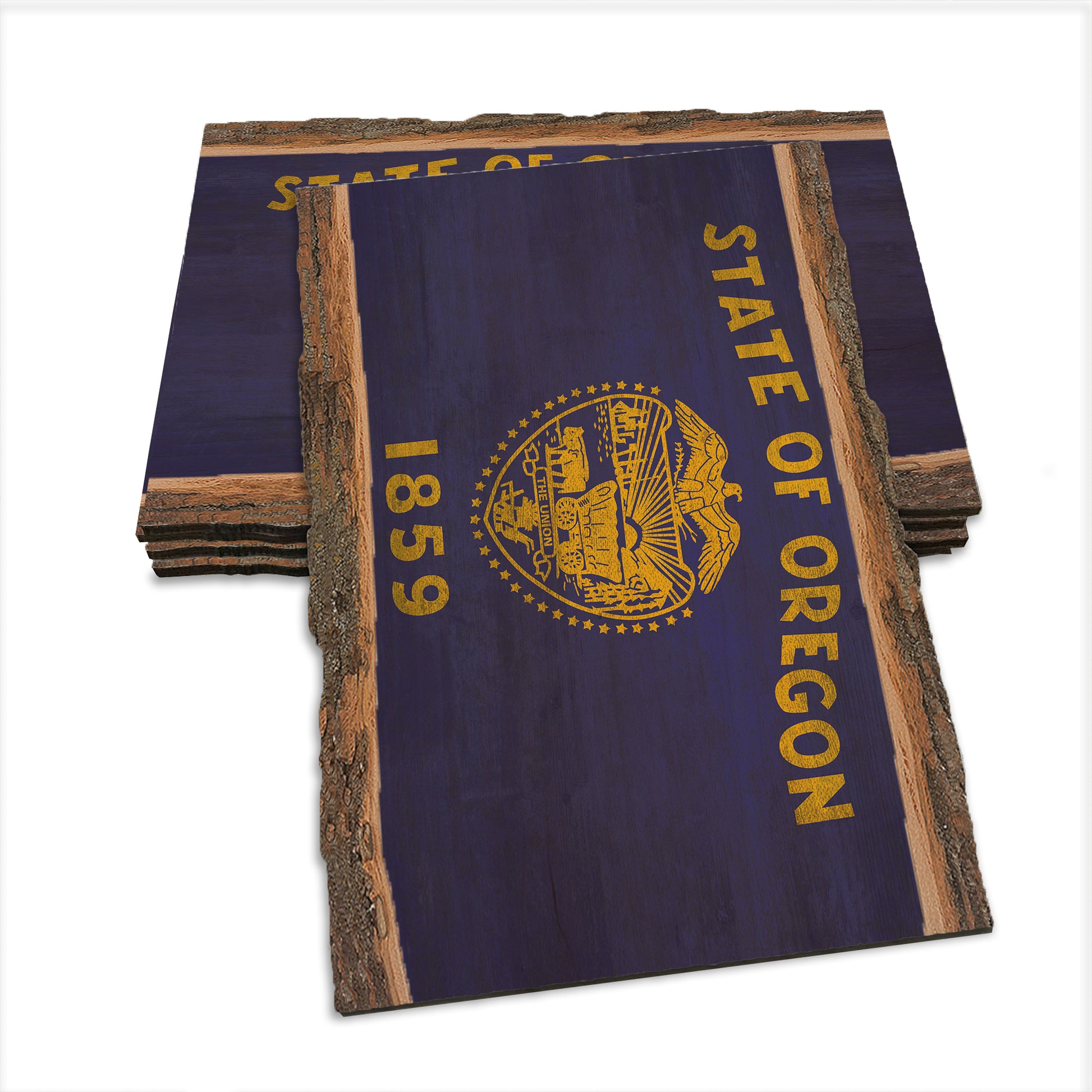 Oregon State Flag - Live Edge Live Edge Postcard (5pk // $2.80ea)