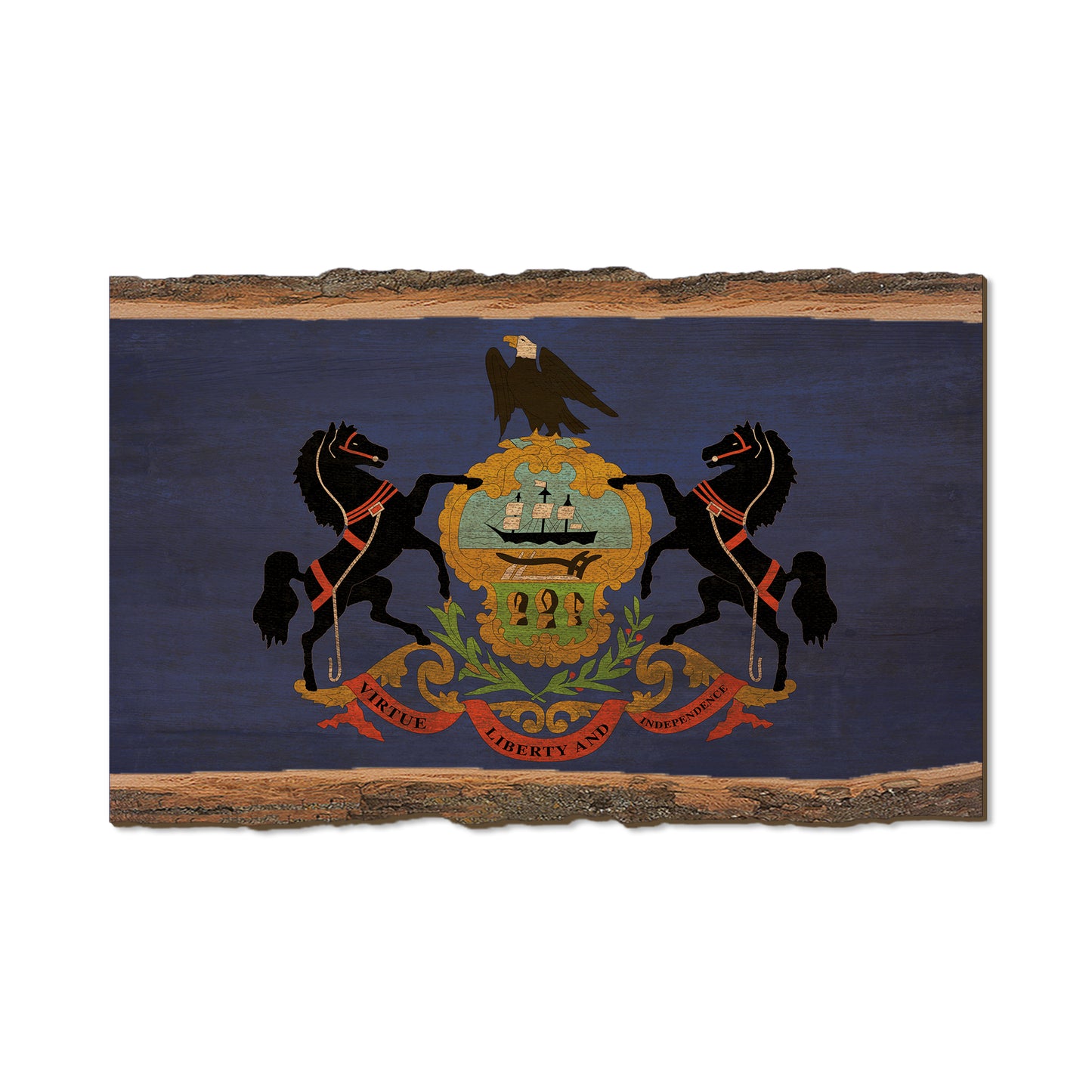 Pennsylvania State Flag - Live Edge Live Edge Magnet (5pk // $2.80ea)