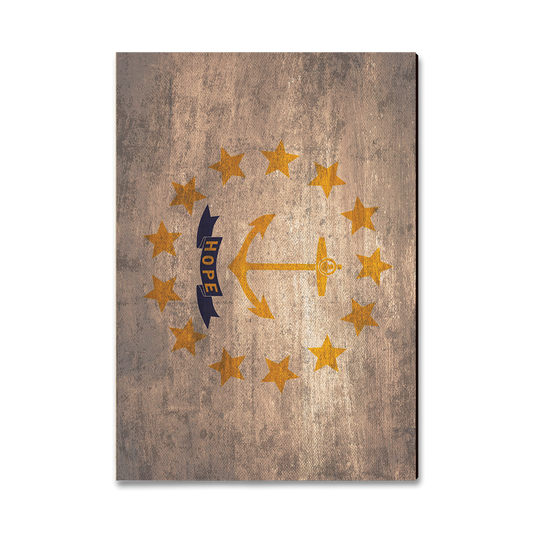 Magnet: Classic Edge - Rhode Island State Flag